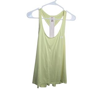 Under Armour Tank Top Women's XL Neon Green Racerback Sleeveless Athletic